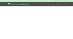 Desktop Screenshot of greenmountains.com